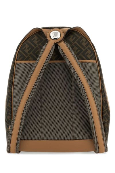 Medium Fendi Diagonal Chiodo Backpack