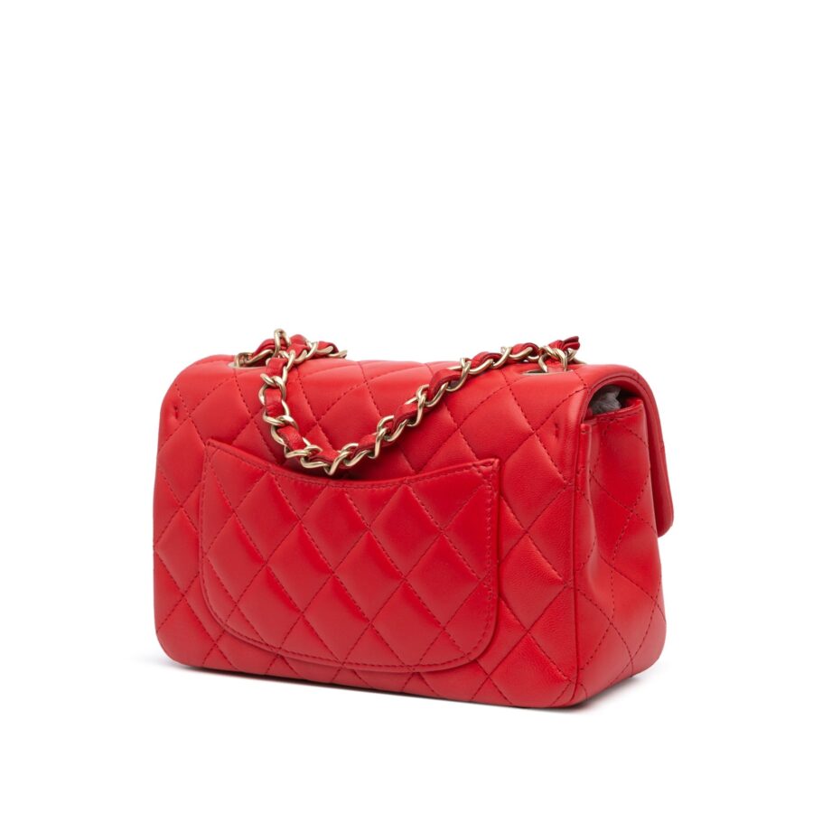Chanel handbag red – front view