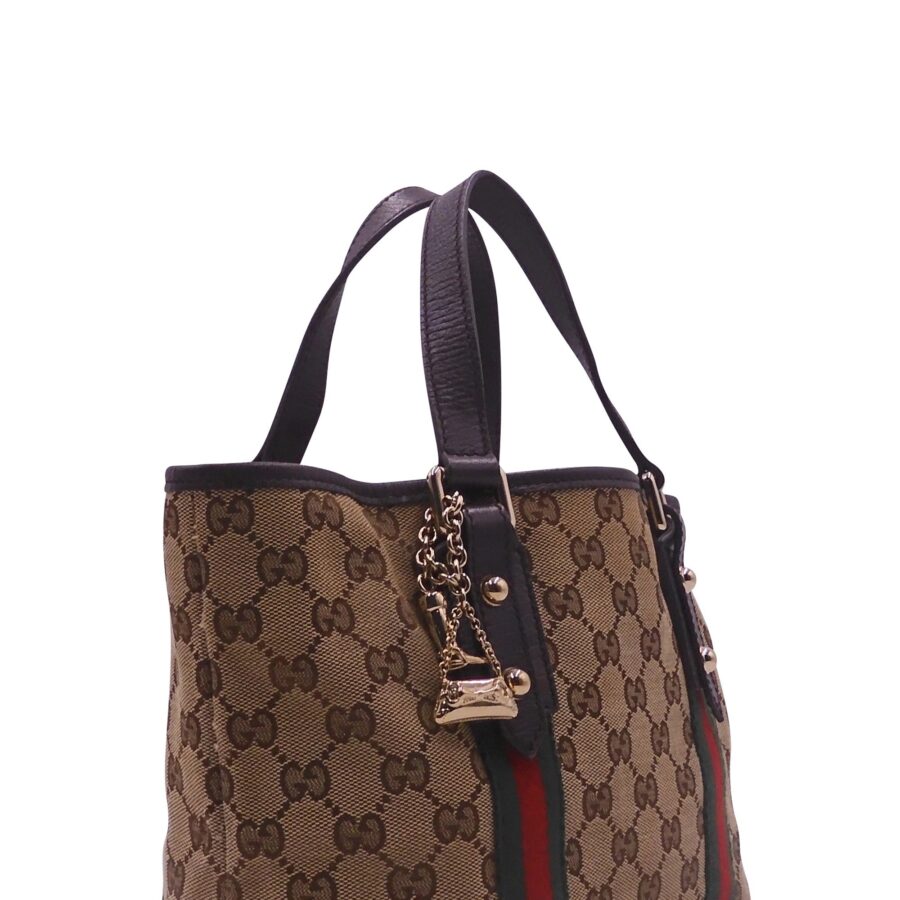 Designer Tote brown bag – front view