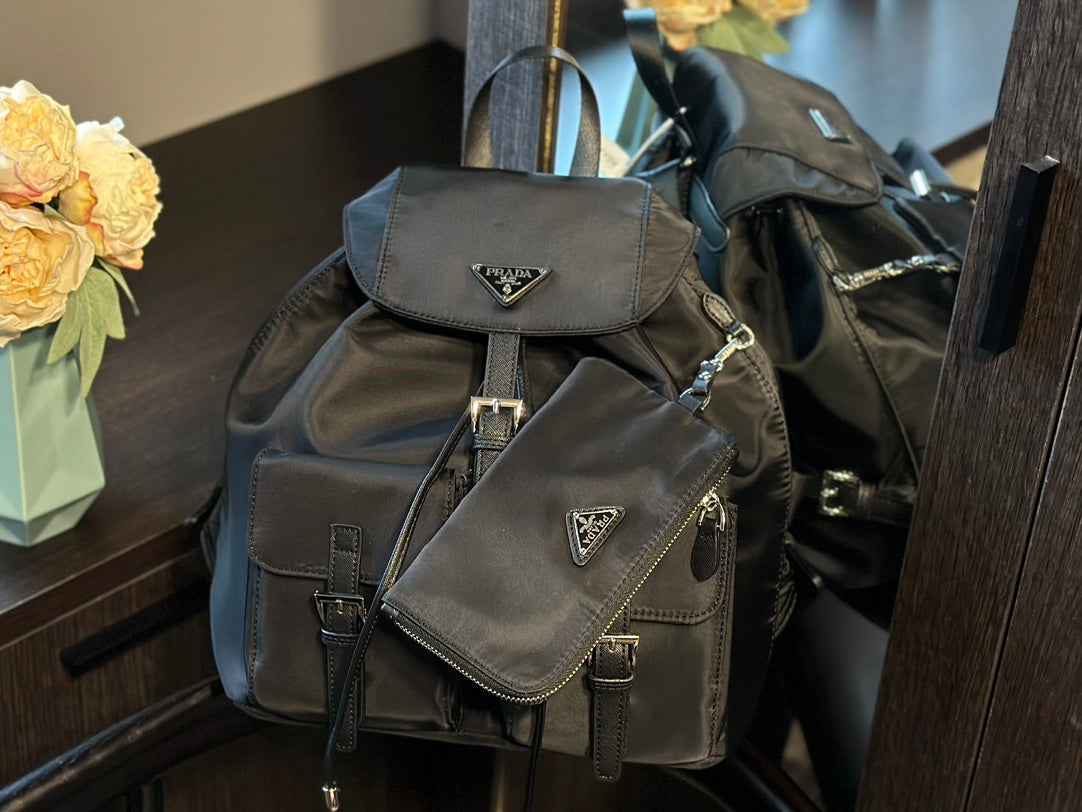 PRA DUMA 32 Backpack IN Black Re-nylon